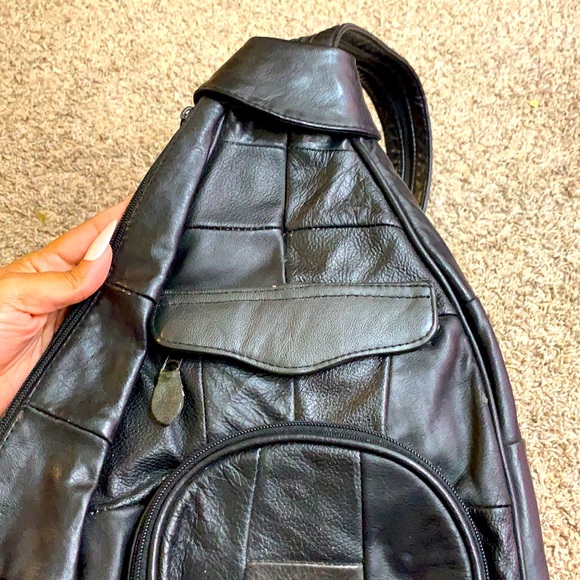 š¤Vintage black backpack purseš¤ - Picture 3 of 6